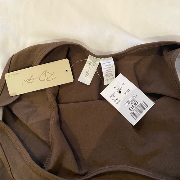 NEW Brown bodysuit - Picture 3 of 3